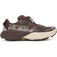 Hoka One One - Speedgoat 7 GTX - Trailrunningschoenen 46 - Regular, spiced chocolate /grijs