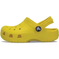 Crocs Uni Kinder Classic Clog, houten klomp, citroenkleurig, maat 27/28 EU