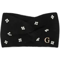 GUESS Dames Oorwarmers Knitted Headband - Zwart - Maat L