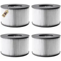 Sonstiges Vervangingsfilters voor MSPA whirlpools en opblaasbare zwembaden, vanaf 2020, 4 stuks
