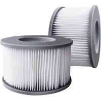 Sonstiges Vervangingsfilters, 2 stuks, voor MSPA FD2089, whirlpool-filterpomp, waterfilter, vanaf 2020