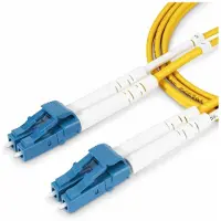 StarTech.com 7m LC naar LC (UPC) OS2 Single Mode Duplex Glasvezel Kabel, 9/125µm, Laser Optimized, 100G, Flexibel Buigen, Low Insertion Loss, LSZH Fiber Patchkabel
