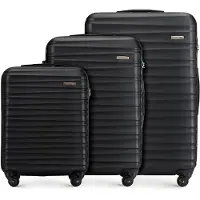 WITTCHEN Reisetas set, 3-delig: koffer, rollkoffer, trolley, geschikt als handbagage
