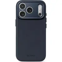 Decoded Leather Backcover MagSafe voor de Apple iPhone 18 Pro Max / 17 Pro Max - Midnight