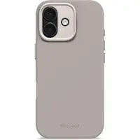 Decoded Silicone Backcover MagSafe voor de Apple iPhone 17 - Soft Taupe
