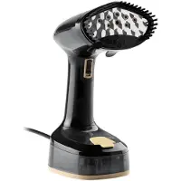 Cleanmaxx Stoomborstel, inklapbaar, 1600W, zwart