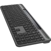 Logitech Signature Slim Solar + K980 for Business toetsenbord Universeel RF-draadloos + Bluetooth QWERTZ Duits Grafiet