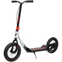 Boarddistribution Story Urban Journey Originele stuntscooter met luchtbanden, zwart – Comfortabele scooter voor op de weg, ideaal om mee te cruisen en voor langere afstanden