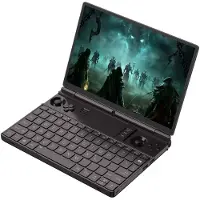 GPD Laptop -WinMax2-HX37032002 Ryzen AI 9 HX370/10, 1 WQXGA (2560 x 1600) touchscreen, 32 GB RAM, 2 TB SSD, Bluetooth, zwart, met vingerafdruksensor, AMD Radeon 890M 4 GB, Windows 11, kleur: grafiet