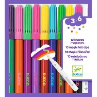 Djeco 10 Feutres Magiques - Creatief Speelgoed