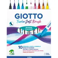 Giotto Turbo Soft Brush Pen Intense 10-set