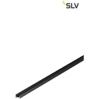 SLV 1000462 GRAZIA 10 LED, inbouwprofiel, plat, met ribbels, 2 meter, zwart