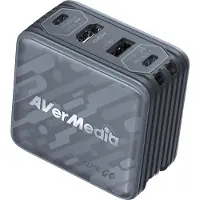 AVerMedia 40AAGC313AWR Ladedock, EliteGO (GC313Pro) Black, 100W GaN, HD