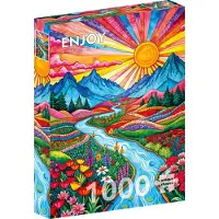 Enjoy Puzzle Colorful Highlands Puzzel (1000 stukjes)