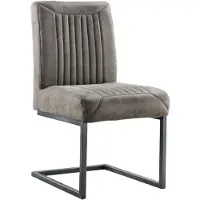 Pronto Wonen Eetkamerstoel Parantino - Taupe - Stof - Frame -