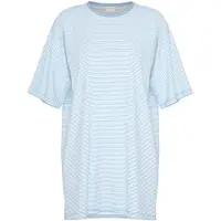 Mey Bigshirt Serie Simple Stripes Alice Blue | Maat 46