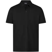 Ragman Regular Fit Polo shirt Korte mouw zwart