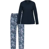 Ammann Pyjama 'Night & Home' blauw