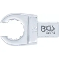 Bgs steeksleutel open 13 mm opname 9 x 12 mm - 6904-13