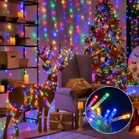 Lapamax LED-lichtketting, 30 meter, 300 LED's, multicolor, 8 modi. Decoratie voor kerstboom, Halloweenfeest, tuin. Geschikt voor kerstboomverlichting