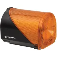 Werma Signaltechnik Combi-signaalgever LED Werma Geel Meertonig 24 V/AC, 24 V/DC 110 dB