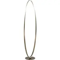 Eglo Camerota Vloerlamp - 142,5 cm - Donker Brons/Wit - Instelbaar wit licht - Dimbaar