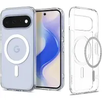 Spigen Ultra Hybrid Backcover MagSafe voor de Google Pixel 11 - Clear / White