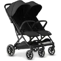 Deryan Rolo X2 XL Duo Buggy - 2 persoons - Compact & Licht - Zwart
