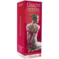 Ouch! Japans Bondage Touw Rood Soft Nylon - 5 Meter