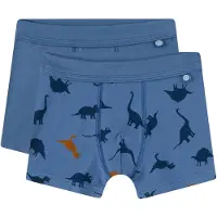 Sanetta Onderbroek nachtblauw / duifblauw / bruin