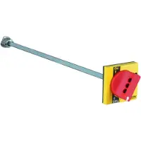 Schneider Electric draaiknop INS 40-160, rood/geel