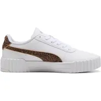 Puma Sneakers laag 'Carina 3.0' bruin / donkerbruin / wit