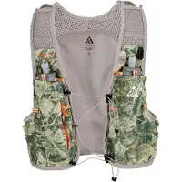 Nike ACG - Vest 5L Printed Green/Orange/White voor Unisex van Nylon - Maat S - Groen