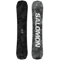 Salomon Snowboard - Snowboards - Craft 2027 voor Heren van Hout - Maat 155 cm - Zwart