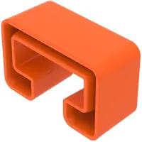 OBO MS5030 SK beschermkap voor profielrail MS5030, 55x25mm, artikelnummer 1124563