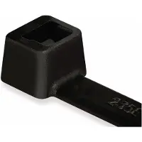 Hellermanntyton 111-05460 T80L-W-BK-C1 Kabelbinder 390 mm 4.70 mm Zwart Weerbestendig 100 stuk(s)