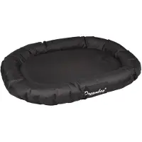 Flamingo Dreambay hondenkussen zwart rond 120 x 90 cm