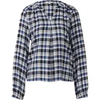 s.Oliver Blouse navy / bordeaux / zwart / wit