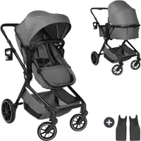 Hauck 2-in-1 kinderwagen Convert N Care - Olijfgroen