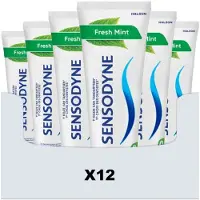 Sensodyne 12x Tandpasta Fresh Mint 75 Ml