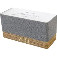 Soundmaster UR630WE Bluetooth Wekkerradio met USB‑laadfunctie