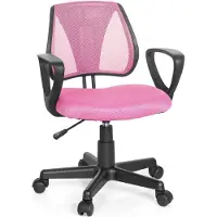 Hjh OFFICE KIDDY CD - Kinder bureaustoel Roze