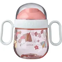 Mepal Mio Antilekbeker 2.0 Little Dutch - 200 ml - Makkelijk vast te houden - Kinderservies - Flowers & Butterflies