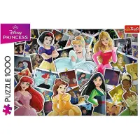 Trefl Disney: Disney Prinsessen, 1000 stukjes, Prentenfilms