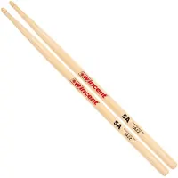 Wincent Drumstokken - W-5A - Select Series - 5A - American hickory - 406 x 14,3mm - Acorn tip - Paar