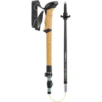 LEKI - Makalu FX Carbon Compact - Trekkingstokken 100 - 120 cm, naturalcarbon /wit