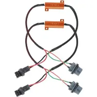 OEM LED-veiligheidslampen-aansluitkabel, 7440 T20 hyperflash-correctieadapter, foutloze CAN-bus-oplossing voor T20-lampen en weerstanden