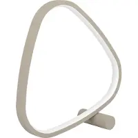 Eglo Leporano Tafellamp - 27,5 cm - Zandkleur/Beige/Wit - Instelbaar wit licht (warm, neutraal en daglicht) - Dimbaar