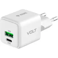 Yenkee YAC G38 VOLT oplader, 18+20W, GaN