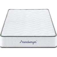 Arensberger matras 120 x 200 cm - JANA Springveermatras – 7-Zone Matras met Schuim en Pocketveren Kern, H2/H3 Medium Stevig Ligcomfort – matras 120cm x 200cm x 19cm